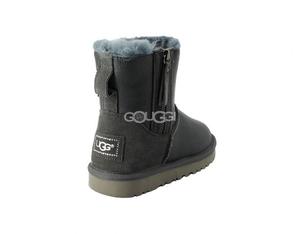 Mini Double ZIP Metallic Grey - 37