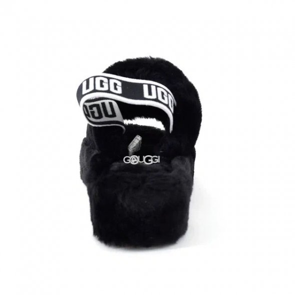 Ugg Fluff Yeah Slide Black