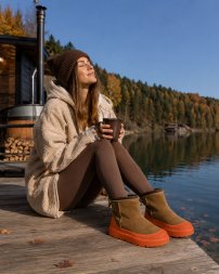 Ugg Classic Mini Weather Hybrid Chestnut / Orange