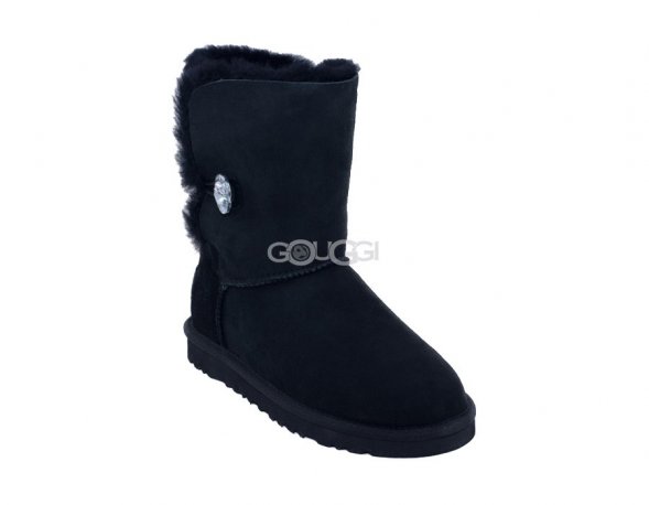 Bailey Button Bling Black
