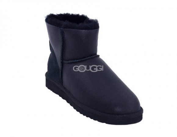 Classic Mini ZIP Metallic Black