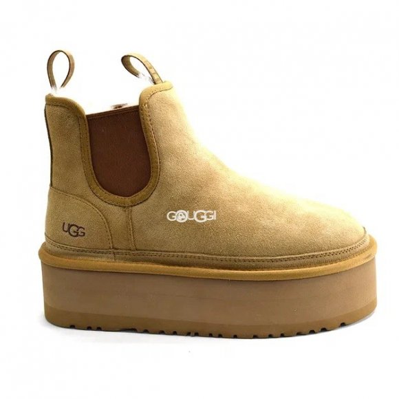 Ugg Chelsea Platform Beige - 36