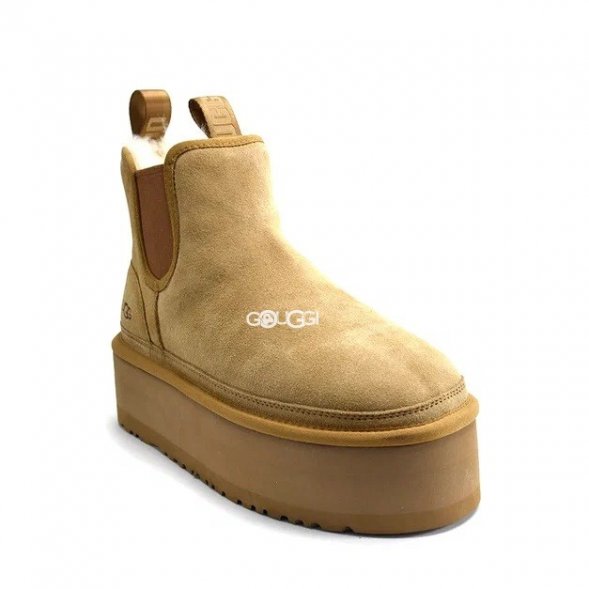 Ugg Chelsea Platform Beige - 37
