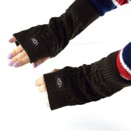Женские удлиненные перчатки UGG Gloves Dark Chocolate Женские удлиненные перчатки UGG Gloves Dark Chocolate