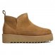 Женские ультра мини угги на платформе UGG Alina Ultra Mini Platform - Chestnut