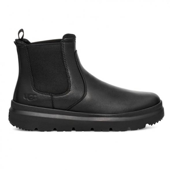 Ugg Burleigh Chelsea Leather - Black - черный, 42, - Водонепроницаемая натуральная кожа - Водонепроницаемые функции