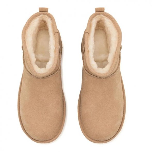 Женские ультра мини угги на платформе Ugg Ultra Mini Platform Boot - Sand