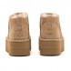Женские ультра мини угги на платформе Ugg Ultra Mini Platform Boot - Sand