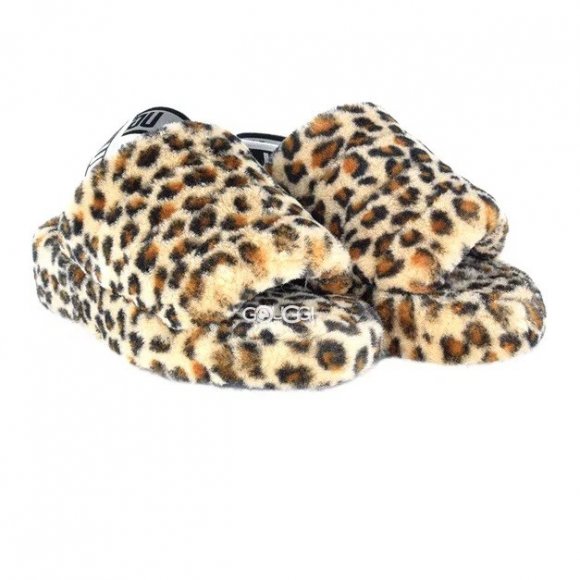 Ugg Fluff Yeah Slide Leopard - 40