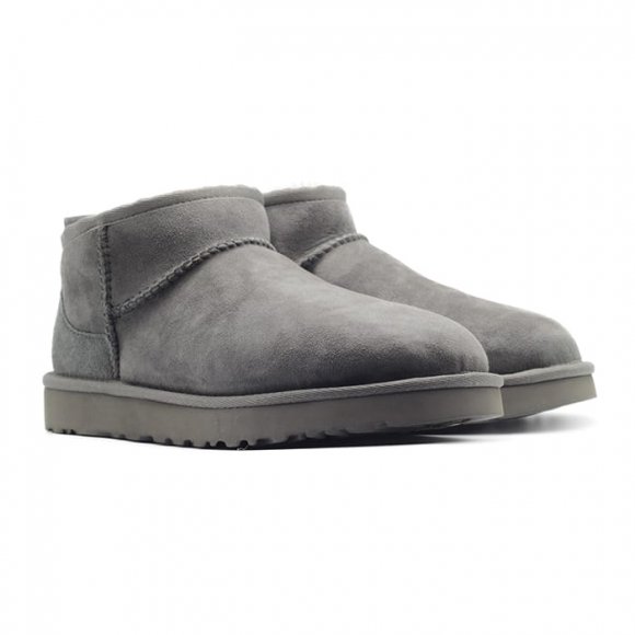 Ugg Ultra mini men - Grey - серый, 39, Замша Ugg Ultra mini men - Grey - серый, 39, Замша