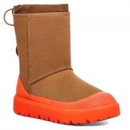 Ugg Classic Short Weather Hybrid - Chestnut / Orange