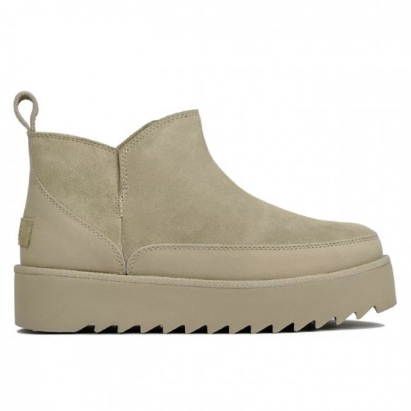 Женские ультра мини угги на платформе UGG Alina Ultra Mini Platform - Sand
