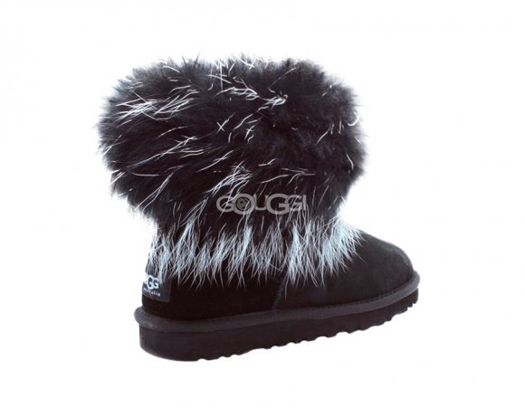 Mini Fox Fur Black II - 41 Mini Fox Fur Black II - 41