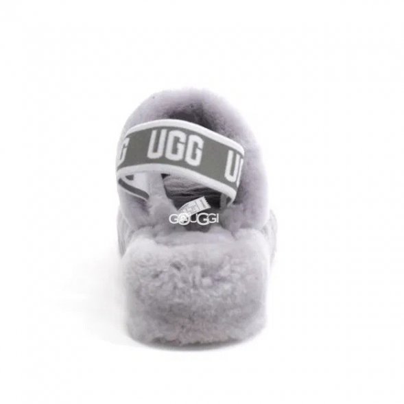 Ugg Fluff Yeah Slide Light Grey - 37