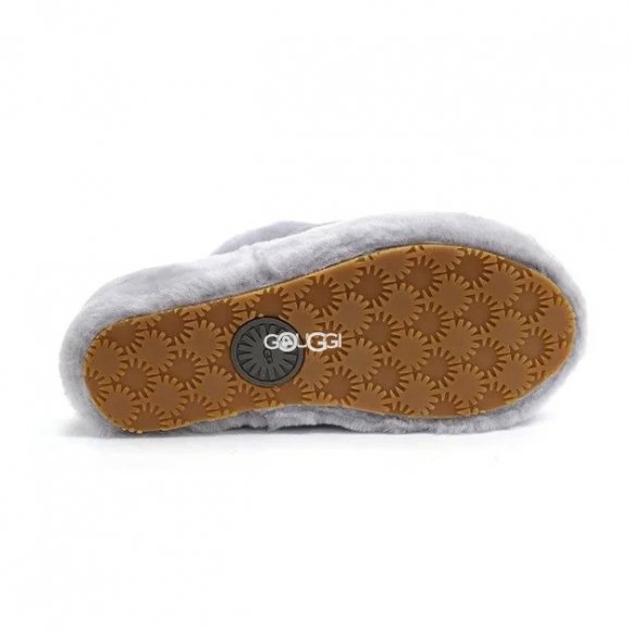 Ugg Fluff Yeah Slide Light Grey Ugg Fluff Yeah Slide Light Grey