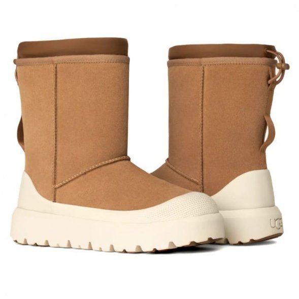 Унисекс угги Ugg Classic Short Weather Hybrid - Chestnut / Whitecap