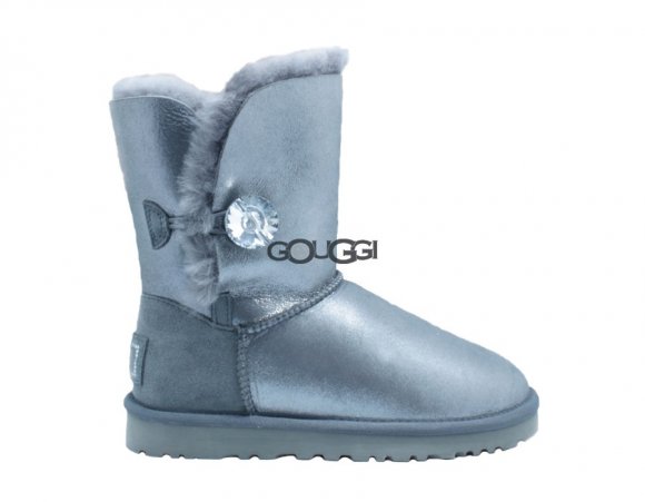 Bailey Button Bling Glitter Silver - 37