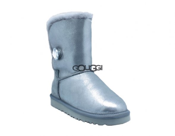 Bailey Button Bling Glitter Silver - 39