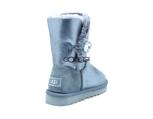 Bailey Button Bling Glitter Silver - 39