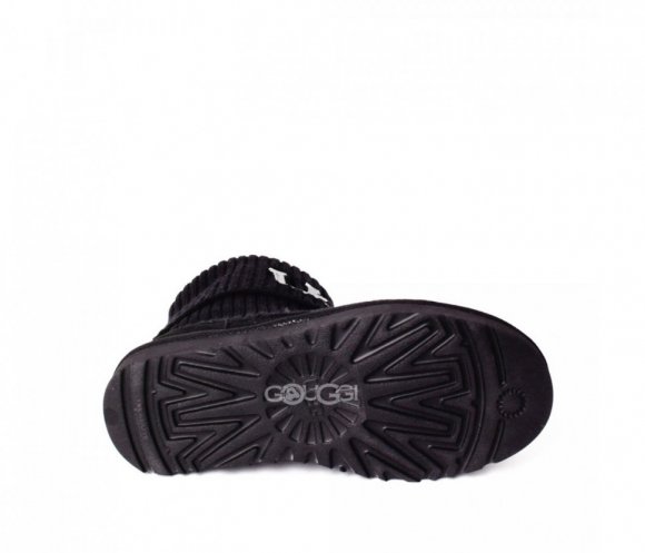 Classic Rib Knit Black