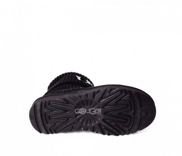 Classic Rib Knit Black