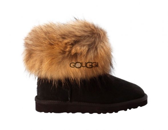 Mini Fox Fur Black III - 40