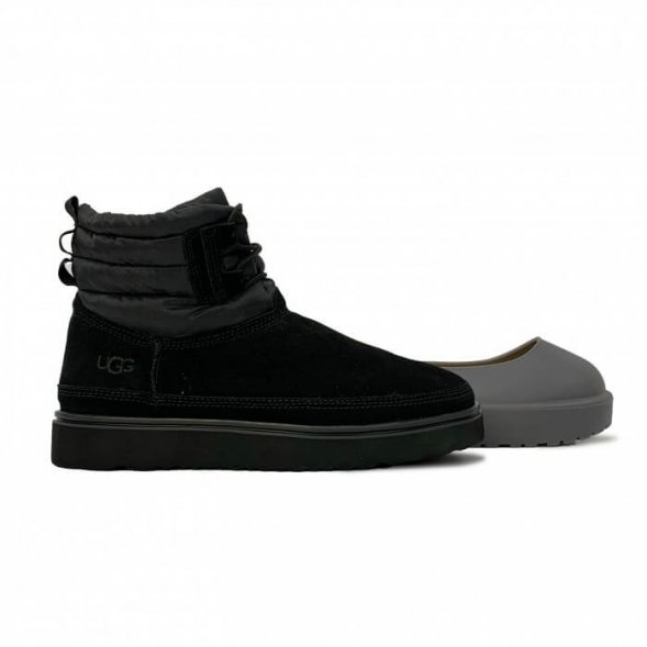 Женские ботинки Ugg Classic Mini Lace-up Weather - Black
