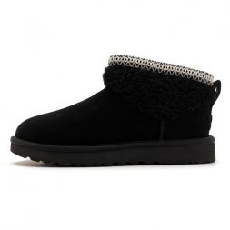 Ugg Ultra Mini Maxi Curly Boot - Black