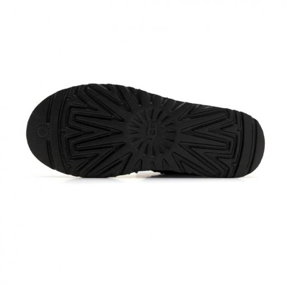 Женские ультра мини угги Ugg Ultra Mini Maxi Curly Boot - Black