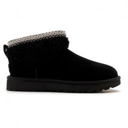 Ugg Ultra Mini Maxi Curly Boot - Black