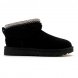 Женские ультра мини угги Ugg Ultra Mini Maxi Curly Boot - Black