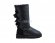 Bailey Bow Tall Metallic Black