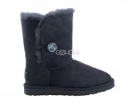 Bailey Button Bling Grey