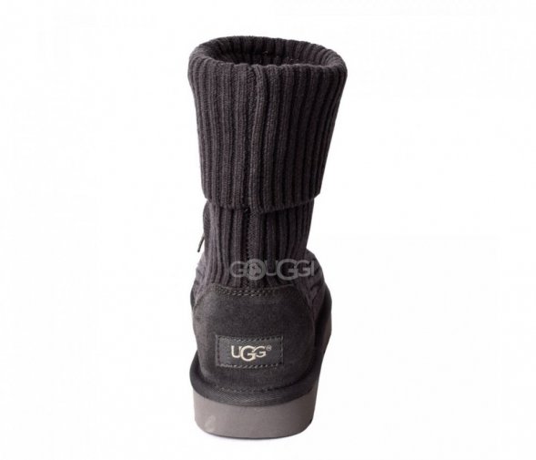 Classic Rib Knit Grey