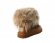 Mini Fox Fur Chestnut