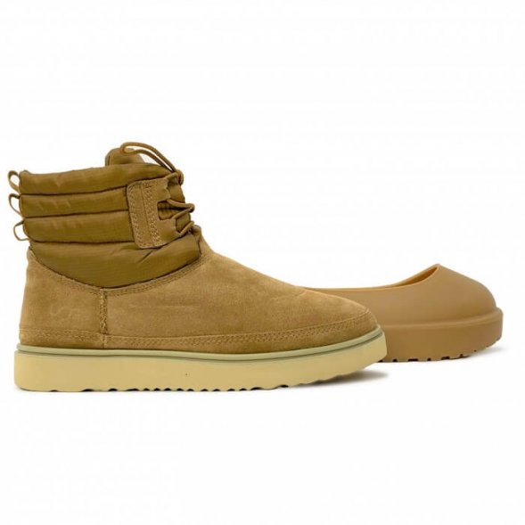 Женские ботинки Ugg Classic Mini Lace-up Weather - Chestnut
