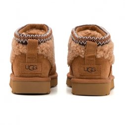 Ugg Ultra Mini Maxi Curly Boot - Chestnut
