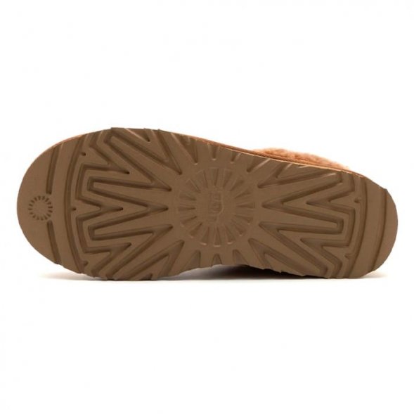 Женские ультра мини угги Ugg Ultra Mini Maxi Curly Boot - Chestnut