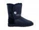 Bailey Button Bling Metallic Black