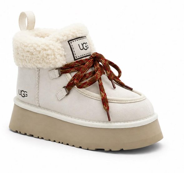 Женские ботинки Ugg Funkarra Cabin Cuff - White Cap