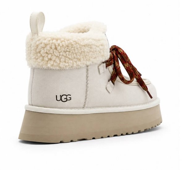 Женские ботинки Ugg Funkarra Cabin Cuff - White Cap