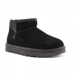 Ugg Ultra Mini Zip Boot - Black / Pearfect