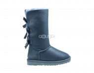 Bailey Bow Tall Metallic Grey Bailey Bow Tall Metallic Grey