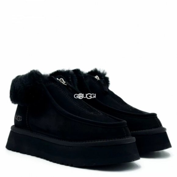 Ugg Funkette Platform Boots Black - 41