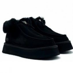 Ugg Funkette Platform Boots - Black