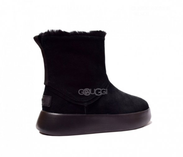 Classic Short Boom Bootie Black - 40