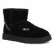 Men`s Ugg Classic Mini Deco Suede Boots Black Dressinn