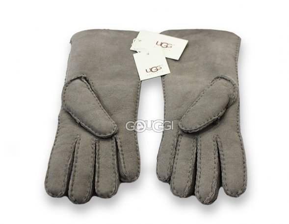 Женские удлиненные перчатки UGG Light Grey - 10029