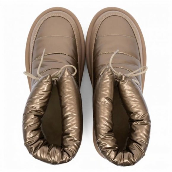 Женские мини угги Ugg Classic Mini Blow Gold