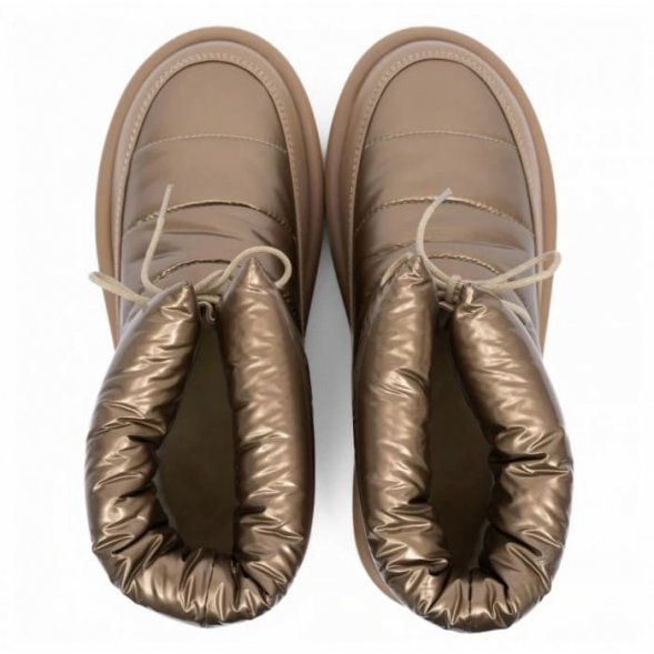 Женские мини угги Ugg Classic Mini Blow Gold